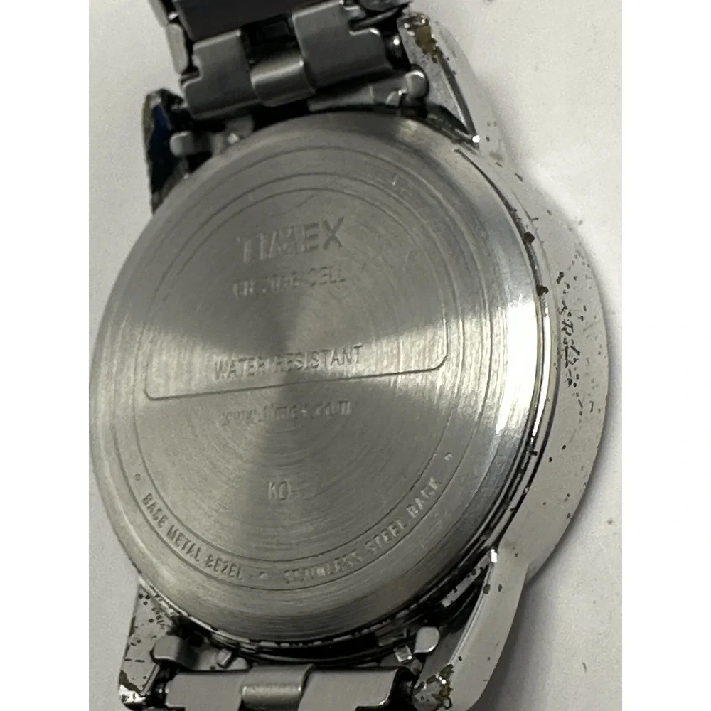 Timex Men Indiglo KO 2002 Watch New Battery 35MM 7